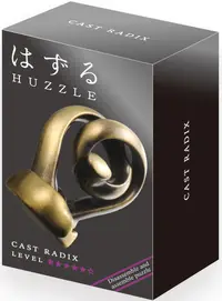 Puzzle metalic logic Hanayama - Cast Puzzle Radix Huzzle
