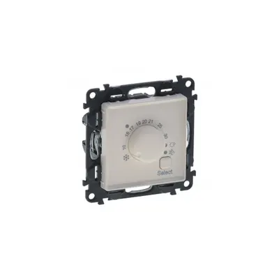 Capac Valena Life - electronic room thermostat - cu mechanism - ivory