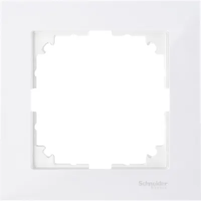 Rama simpla M-Pure, alba polara