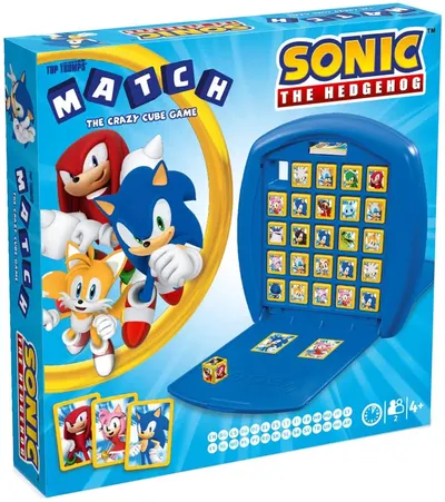 Joc cu cărți și cuburi Top Trumps Match - Sonic