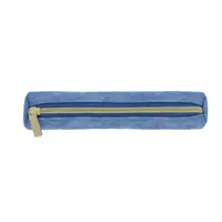 Penar tip etui, 1 fermoar, rotund, Herlitz Mini Bright Animal, albastru