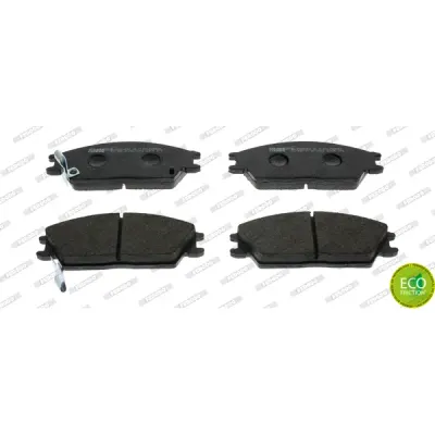 Set placute frana, frana disc FERODO FDB435