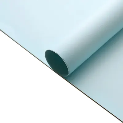 Rolă hârtie de ambalat decorativă uni - bleu 58cm x 13.5m - Default Title
