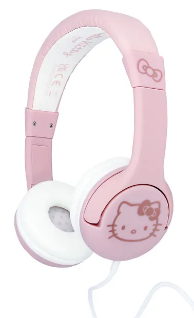 Căști pentru copii OTL Technologies - Hello Kitty, Rose Gold