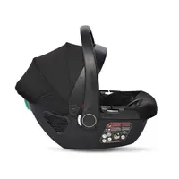 Cosulet auto pentru copii Lorelli Aria Luxe Black Jasper, panou de ventilatie, tetiera reglabila, maner reglabil, 0-15 luni, 40-87 cm