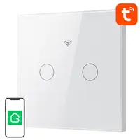 Intrerupator inteligent tactil WiFi Gosund SLS2 2 canale 6972391289644