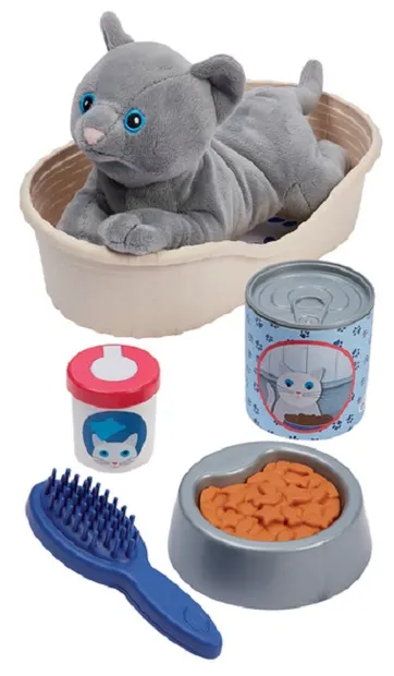 Set de joaca Ecoiffier - Pisicuta cu pat