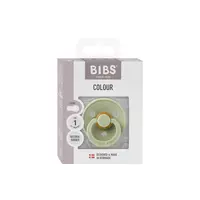 Suzeta Bibs Colour Latex tetina rotunda 0+ luni Sage