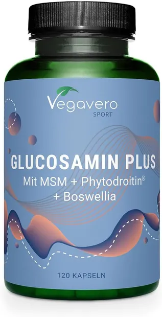 Glucosamin Plus, 120 capsule, Vegavero