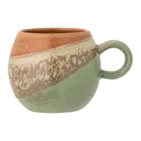 Cană verde/portocalie din ceramică 280 ml Paula – Bloomingville