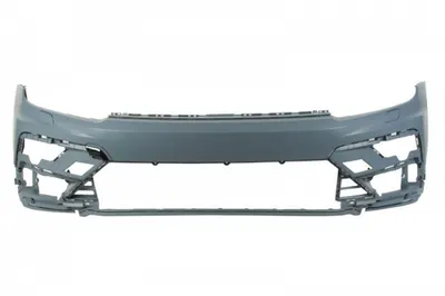 Bara R-LINE, cu orificii pentru spalarea farurilor, grund potrivit VW TIGUAN II 01.16-12.19