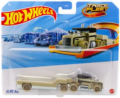 Camion metalic Hot Wheels Track Fleet - Bloc Aid, 1:64
