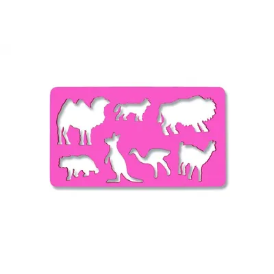 Sablon motiv Animale Salbatice, Koh-I-Noor
