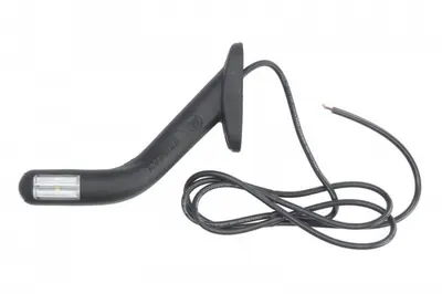 Lumina delimitare stanga, forma: oval, portocaliu rosu alb, LED lungime cablu 1500mm, pe bratul lung, 12 24V