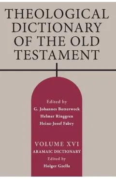 Theological Dictionary of the Old Testament, Volume XVI