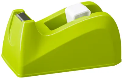 Suport pentru adeziv Deli Rio - E814A, pentru adeziv 19 mm/33 m, verde