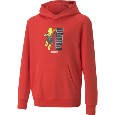 Hanorac copii Puma Hoodie, Rosu