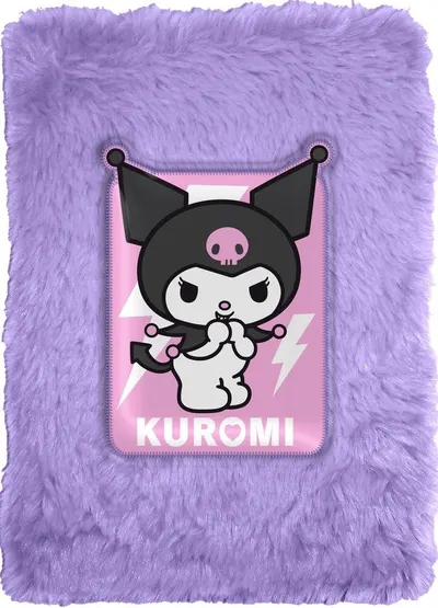 Caiet plușat Kids Licensing Hello Kitty - Kuromi, A5