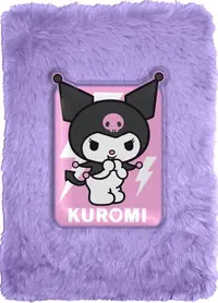 Caiet plușat Kids Licensing Hello Kitty - Kuromi, A5