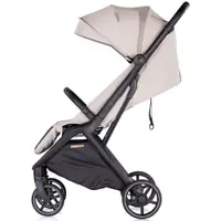 Carucior pentru copii Chipolino Diamond tiramisu, Cadru aluminiu, Spatar reglabil, suport picioare reglabil, Suspensii, greutate suportata 22 kg