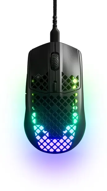 Mouse gaming SteelSeries - Aerox 3 (2022), optic, negru