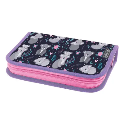 Penar echipat 1 fermoar, 16 piese, Herlitz Flowers
