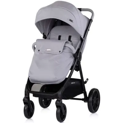 Carucior sport Chipolino Ultera cu husa picioare platinum