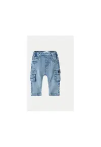 Pantaloni baieti - 304718465 - Lyocell/Poliester reciclat - Albastru - Albastru