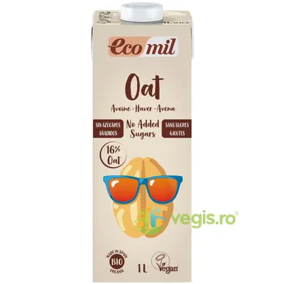 Bautura de Ovaz Natur 16% fara Zahar Ecologica/Bio 1L