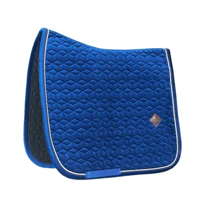 Kentucky Zadeldek Basic Velvet Blauw -