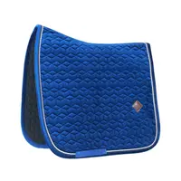 Kentucky Zadeldek Basic Velvet Blauw -