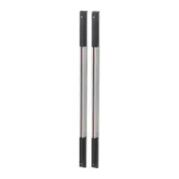 Bariera infrarosu activa cu 2 fascicule Satel ACTIVA-2, 520 mm, 20 m, IP44, argintiu