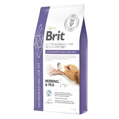 Brit Grain Free Veterinary Diets Dog Gastrointestinal Low Fat, 12 kg