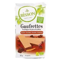 Napolitane BIO cu Ciocolata, 190 g, Bisson