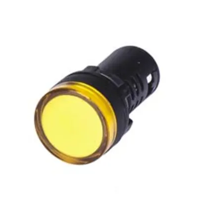 Pilot Lampnø22mm Yellow/red Led