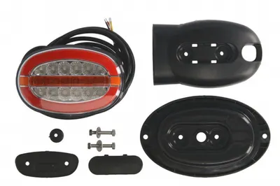 Stop spate stanga dreapta (LED, 12 24V, cu intermitent, cu stop, lumina de parcare, spate)