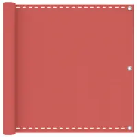 vidaXL Ecran de balcon Terracota 75 x 800 cm HDPE și Aluminiu