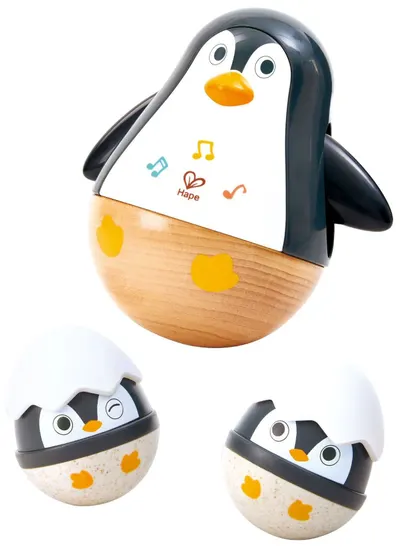 Jucărie din lemn Hape Internstional - Pinguini