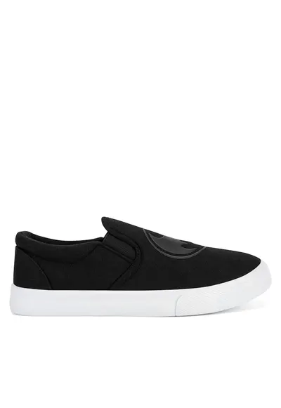 Tenisi copii - negru - material sintetic