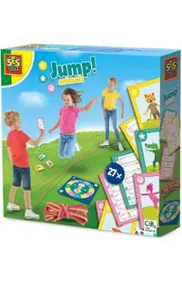 Joc elastic cu trucuri: Sari! Animale