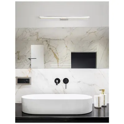 Corp de iluminat pentru baie CORSO Crom Abs & Acrylic LED 12W 230V 960Lm 3000K IP44