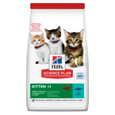 Hrana uscata pentru pisici Hill s SP Kitten cu somon 1,5 kg