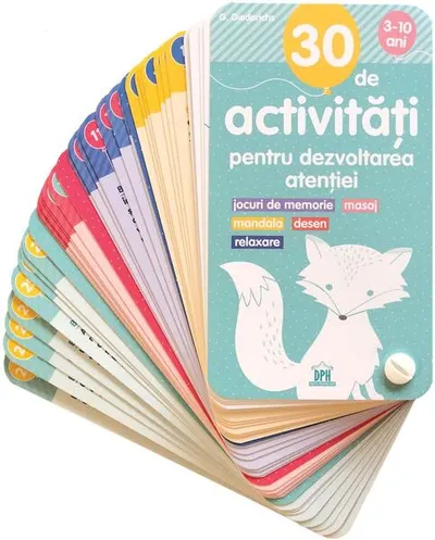30 de activități pentru dezvoltarea atenției (3-10 ani) - Paperback - Gilles Diederichs