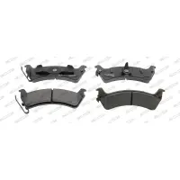 Set placute frana, frana disc FERODO FDB1549