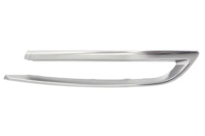 Element Ornament bandou bara spate Dreapta Inferior, MODERN, plastic, crom potrivit BMW 5 F10, 5 F11 2009-2017 Sedan 2012-2016