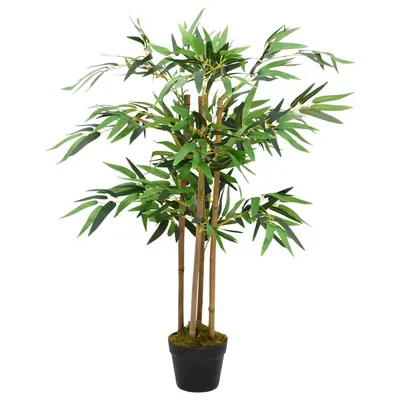 Planta artificiala din bambus twiggy cu ghiveci, 90 cm