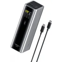 Baterie Externa Cuktech, 20000mAh, 210W, QC + PD, 1 x USB-A - 2 x USB-C, Gri CKPB200UGLGR