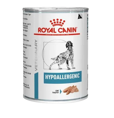 Royal Canin Hypoallergenic, conserva 400g, hrana umeda caini adulti cu reactii adverse la alimente