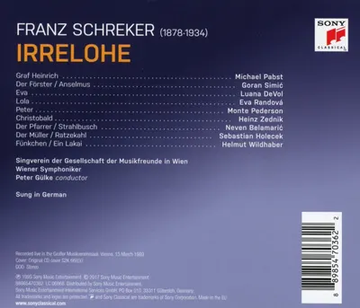 Schreker: Irrelohe