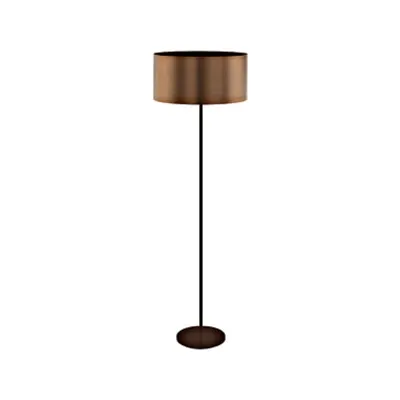 Floor luminaire Saganto E27 60W brown/brown-copper